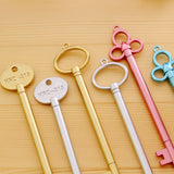 Elegant Lady's Keys - Gel Pen Set of 4