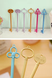 Elegant Lady's Keys - Gel Pen Set of 4
