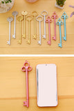 Elegant Lady's Keys - Gel Pen Set of 4
