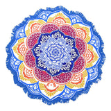 Optical Illusion Tapestry | Mandala Pattern Shawl