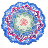 Optical Illusion Tapestry | Mandala Pattern Shawl