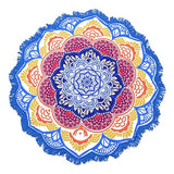 Optical Illusion Tapestry | Mandala Pattern Shawl