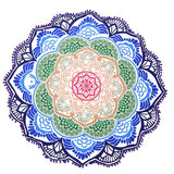 Optical Illusion Tapestry | Mandala Pattern Shawl