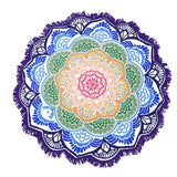 Optical Illusion Tapestry | Mandala Pattern Shawl