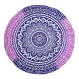 Optical Illusion Tapestries | Cool Tone Mandala Variants