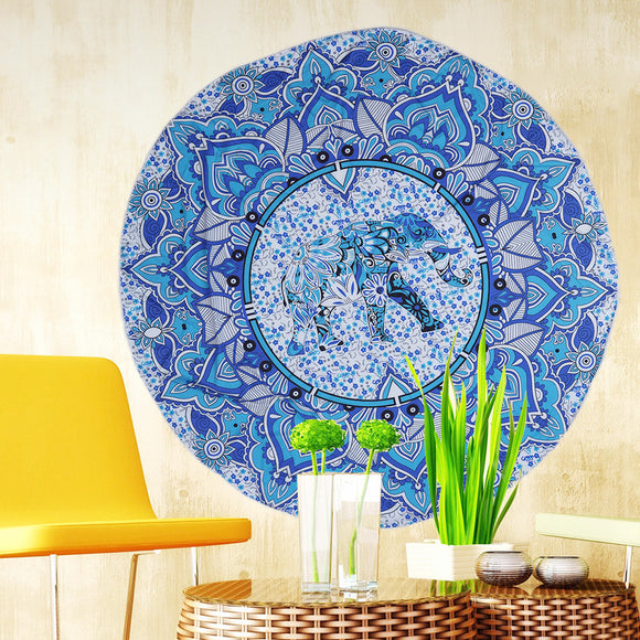 Optical Illusion Tapestry | Mystic Mandala Series