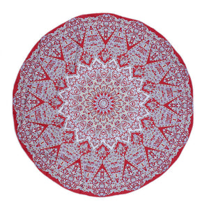 Optical Illusion Tapestry | Mystic Mandala Series