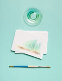 Watercolour Paper Sheets | 21 Sheets | 15 cm X 10 cm