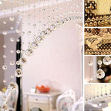 Rainbow Reflections | Dangling Crystal Bead Screen