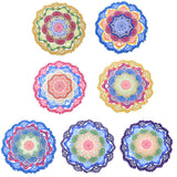 Optical Illusion Tapestry | Mandala Pattern Shawl