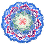 Optical Illusion Tapestry | Mandala Pattern Shawl