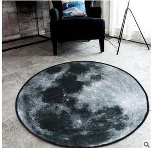 Planetary Surface | Round Floormat