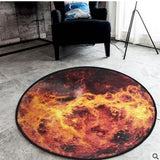 Planetary Surface | Round Floormat