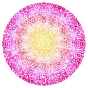 Optical Illusion Tapestries | Kaleidoscope Mandala Variants