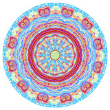 Optical Illusion Tapestries | Kaleidoscope Mandala Variants