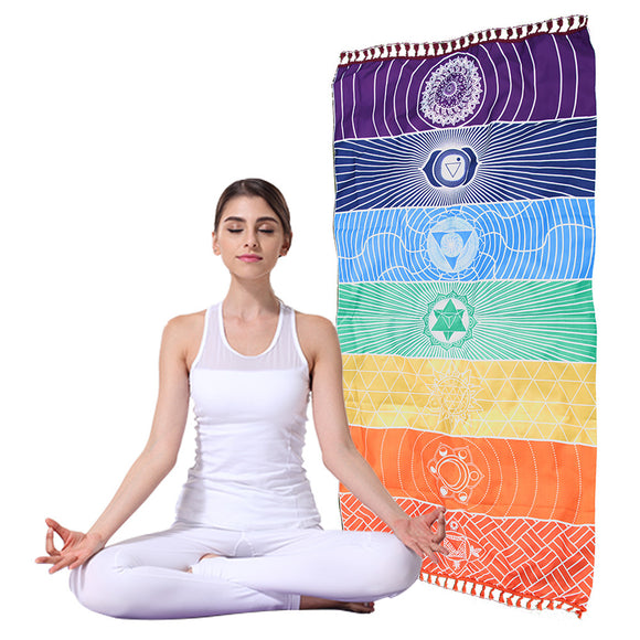 Rainbow Chakra | Beach Blanket