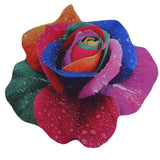 Optical Illusion Tapestry | Rose Pattern Shawl