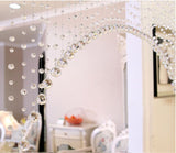 Rainbow Reflections | Dangling Crystal Bead Screen