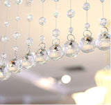 Rainbow Reflections | Dangling Crystal Bead Screen