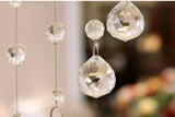 Rainbow Reflections | Dangling Crystal Bead Screen